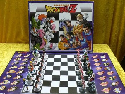 Dragon Ball Z Collectors Chess Set DBZ NEW Sealed New In Box