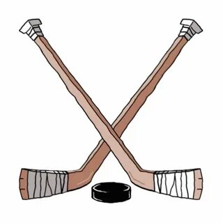 Ice Hockey Puck And Sticks - Free Download Vector PSD and St