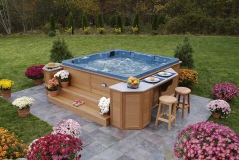 Garden Hot Tub Designs Ideas Hot tub backyard, Hot tub lands