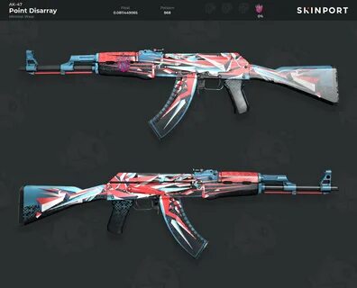 AK-47 Буйство красок (Немного поношенное) - CS:GO - Skinport