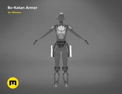 Bo-Katan Armor - 3Demon - 3D print models download