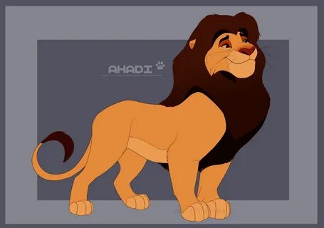 King Ahadi-Father of Mufasa by Kitchiki on DeviantArt