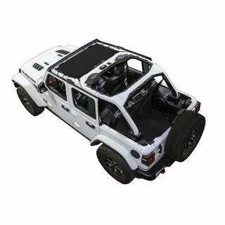 SpiderWebShade JLKini Top for 18-21 Jeep Wrangler JL 2-Door 