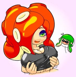 Yaoi pinup inkling+octoling