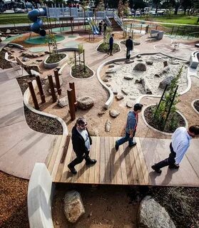 Dandenong Park Regional Playground ASPECT Studios AU Design 