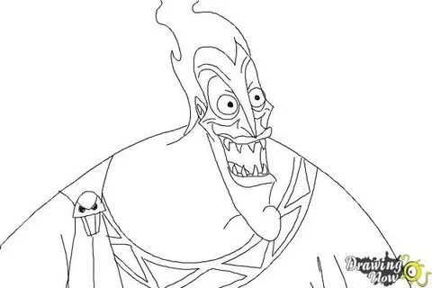 How to Draw Hades, Disney Villain - DrawingNow