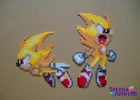 Super Sonics Bead Sprite by SerenaAzureth on deviantART Bead