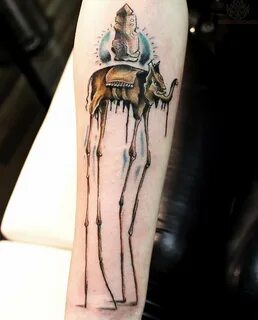 Dali Elephant Tattoo Images & Designs