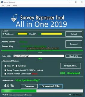 Survey Bypasser Tool Download 2019 - Site Hack - Hack Androi