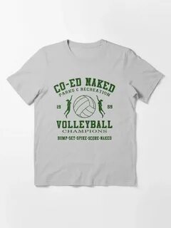 "CO-ED Naked Volleyball" T-shirt by GUS3141592 Redbubble