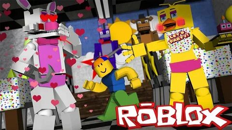 OMG!!! MANGLE IS IN LOVE?!?! FNAF Pizzeria Roleplay ROBLOX -