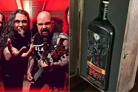 Slayer Get Limited Edition Custom Jagermeister Bottle