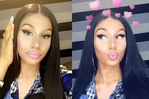 Teen who looks just like Nicki Minaj in controversial selfie