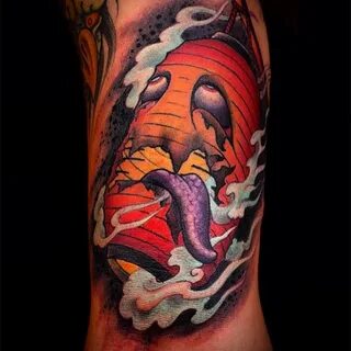 YUSHI TATTOO on Instagram: "Fun little yokai lantern. #yokai