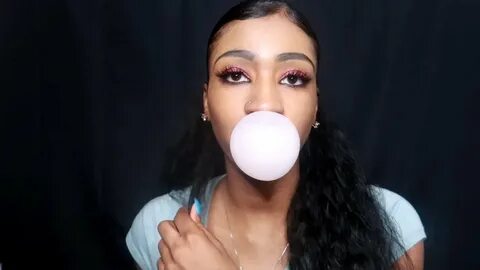 ASMR - Tapping Gum Chewing Typing Bubble Blowing Tingles - Y