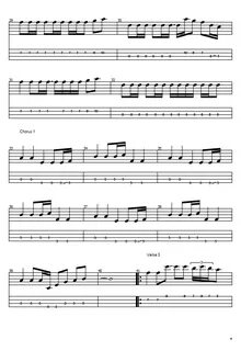 Californication Guitar Tabs Red Hot Chili Peppers - Free Gui