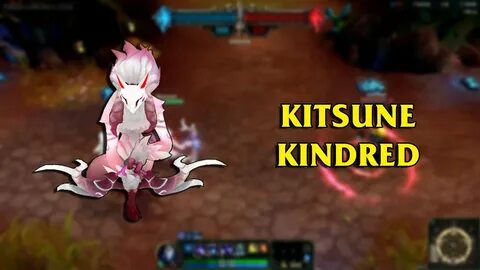 Kitsune Kindred LoL Custom Skin ShowCase - YouTube