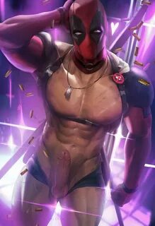 Hot naked Deadpool (Sakimichan) Yaoi Хентай Truyen-Hentai.co