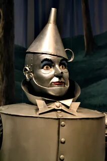 Tin Man from Wizard of Oz at the Oz Museum in Wamego, Kansas