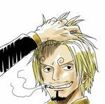 I Don't Need A Title!, Sanji’s Eyebrows by シ ャ モ If Oda ever