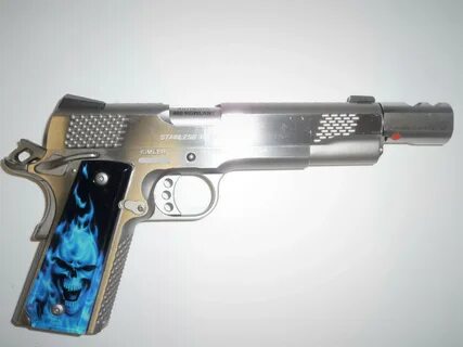 1911 End Cap Commander Standard Peace Stainless