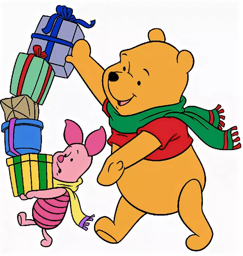 Winnie the Pooh Christmas Clip Art 2 Disney Clip Art Galore