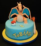 Pokemon Charizard Edible Cake Topper Image ABPID - A Birthda