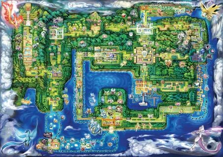 Pokemon Let’s Go Pikachu Eevee New Kanto Map