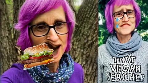 That Vegan Teacher Tries Meat For The First Time - YouTube