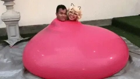Chicky Pie Balloon Challenge GIF - Chicky Pie Balloon Challe