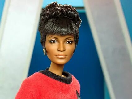 Uhura Nichelle nichols, Beautiful barbie dolls, Famous peopl