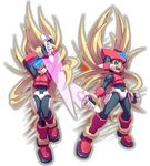 Omega/Aile Model OX from Megaman Zero 3/ZX over ROY Super Sm