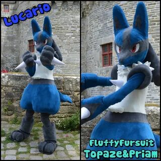 Lucario Fursuit by PriamWolf -- Fur Affinity dot net