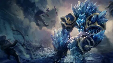 Glacial Malphite LoL Splash Art League of Legends Malphite, 