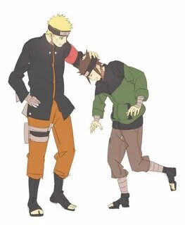 Konohamaru and Naruto Hehehe