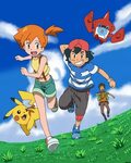 In Kanto, Alola! Ash, Misty and Brock by spartandragon12