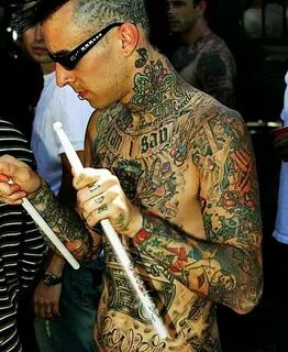 Travis Barker Back Tattoo Related Keywords & Suggestions - T