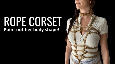 Shibari Rope Corset design