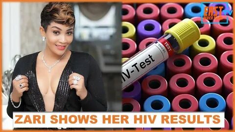 Zari Hassan Shocks Fans As She Posts Her HIV Results !!! - Y