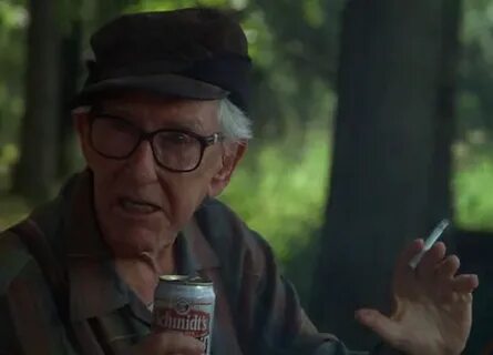 Burgess Meredith, in the two films Grumpy and Grumpier Old M