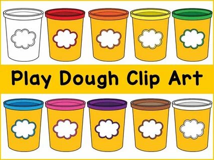 Play dough Clip art Freebie (With images)