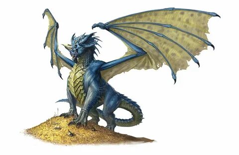 Blue dragon Blue dragon, Dnd dragons, Dungeons and dragons