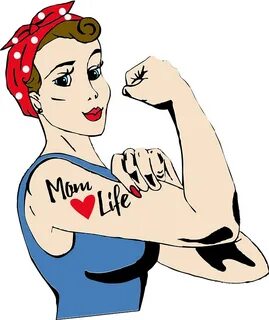 Rosie the Riveter clipart. Free download transparent .PNG Cr