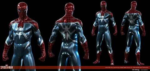 ArtStation - Marvel's Spider-man Resilient Suit, Leroy Chen 