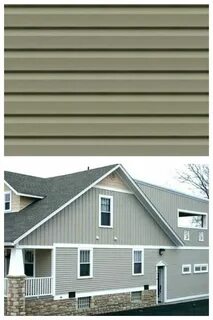 Mastic Vinyl Siding Colors Pebblestone Clay #siding #exterio