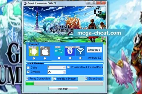 GRAND SUMMONERS CHEATS ( V1.1 FOR ANDROID AND IOS ) by Berry