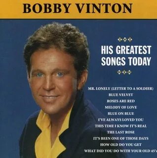 Bobby Vinton: Mr Lonely: His Greatest Songs Today 1991 - куп