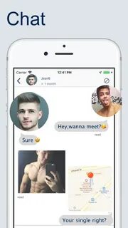 Gay Chat - Catscha для iPhone скачать бесплатно, отзывы, вид
