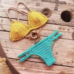 Colors ☀ Crochet pattern for this Marina bikini in my Etsy s