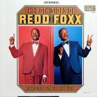 Vintage Vinyl LP Record Album - The Both Sides Of Redd Foxx,